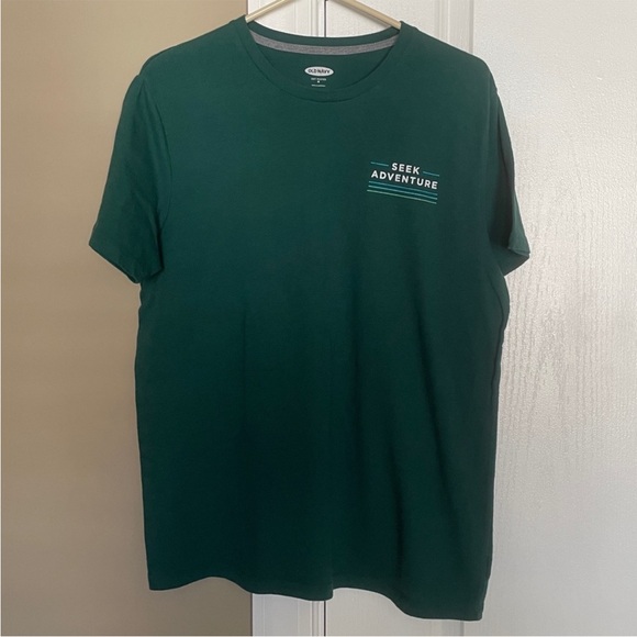 Old Navy Men's "Adventure" Soft-Washed T-Shirt. Size Medium. - Picture 1 of 3